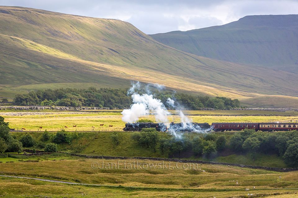 Approaching Ribblehead Station.