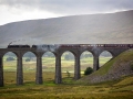 Crossing Ribblehead Viaduct